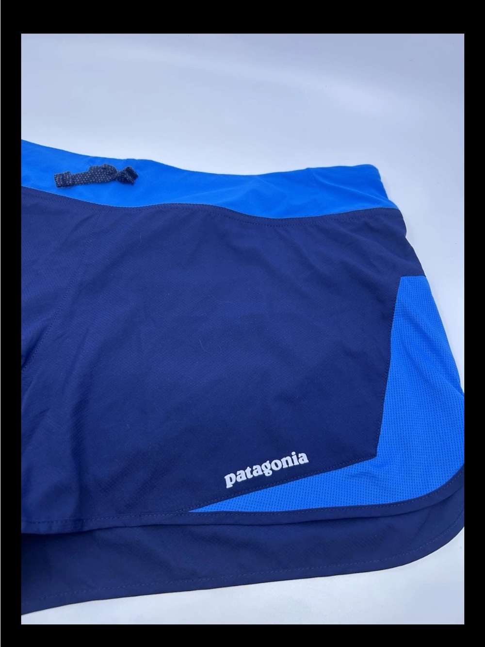Patagonia Women’s Navy & Bright Blue Athletic Shorts